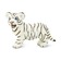 Белый бенгальский тигр, детеныш